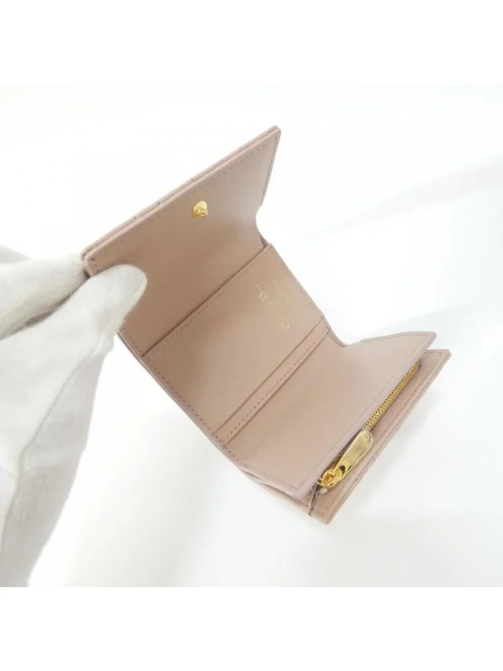 Dior Caro Hibiscus Wallet